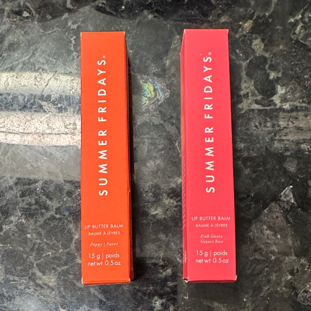 New Summer Fridays Lip Butter Balm Duo